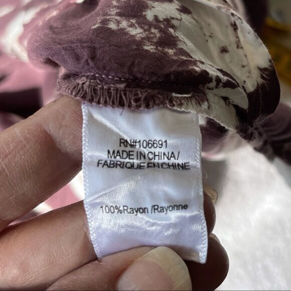 YOUNG FABULOUS & BROKE Raine Tie Dye Wrap Dress - Picture 8 of 15